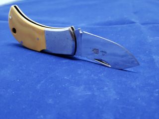 Vintage Al Mar Seki Japan Bulldog Ii Pocket Folding Knife Usa Collectible Knives
