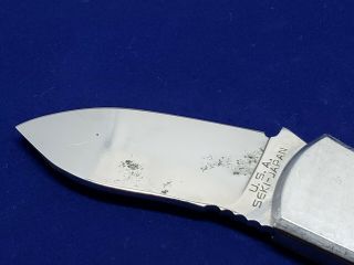Vintage Al Mar SEKI JAPAN Bulldog II Pocket Folding Knife USA Collectible Knives 6