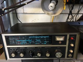 Knight Star Roamer Shortwave Radio Receiver,  Vintage Tube Radio Restored