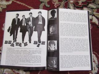 Beatles ULTRA RARE VINTAGE 1964 ZEALAND CONCERT PROGRAM 6