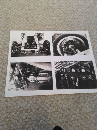 1967 Studebaker STP Parnelli Jones Turbine Car Indy 500 Racing Press Kit Rare 4