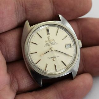 Vintage OMEGA CONSTELLATION AUTOMATIC STEEL REF 168.  017 Cal 564 TOP 10
