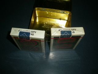 2 Vintage Golden Nugget Gambling Hall Playing Cards in Tin 6