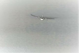 Rare Sterling Ww2 Frontal View Bomber Aircraft Us Army Air Corps Sweetheart Pin