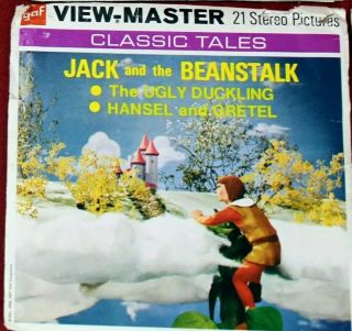 Jack And The Beanstalk View - Master Reels 3pk In Packet With Book.