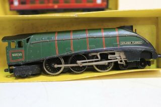 Vintage 1959 - 65 Hornby Dublo Golden Fleece Train Engine With Talisman Cars - 226 2