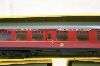 Vintage 1959 - 65 Hornby Dublo Golden Fleece Train Engine With Talisman Cars - 226 4