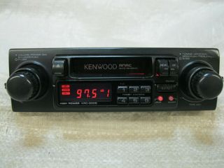 Kenwood Krc - 2005 Highpower Am/fm Cassette Radio Knob (shaft Style) Vintage