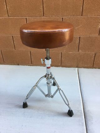 Vintage 1980s Tama Japan Heavy Duty Swivel Drum Throne