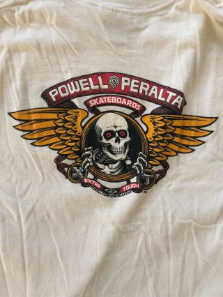 1987 Powell Peralta Bones Brigade Ripper T - Shirt Vtg 80s Skateboard Stedman L