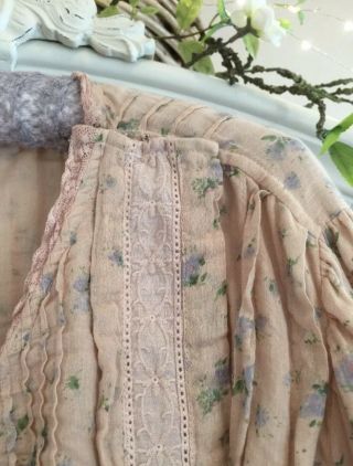 MAGNOLIA PEARL “ELLIE” Blouse,  ANTIQUE BABY PERIWINKLE ROSE,  RARE,  NWT 4