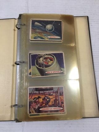 1957 Topps Space 1 - 88 Cards.  88 Vintage Cards
