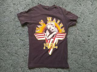 Vintage  1984 Van Halen Concert T - Shirt.  Owner.