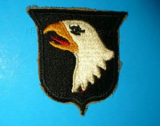 Ww2 Military Us Shoulder Patch 101st Airborne Screaming Eagle Sleeve Insignia 4