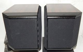 Bose 301 IV woodgrain vintage speakers in 4