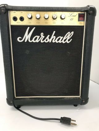 Vintage Marshall Lead 12 Guitar Amplifier 5005 Rare 1st Generation