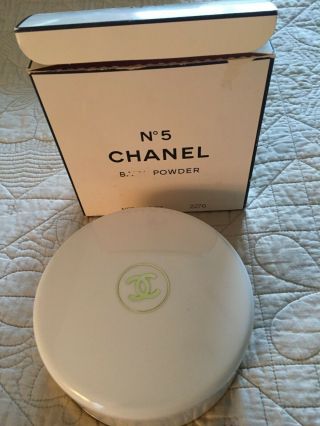Vintage Chanel No 5 Bath Powder Slightly