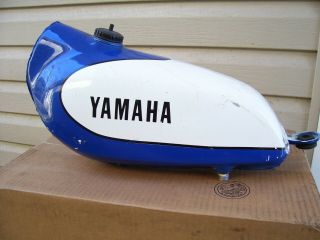 vintage yamaha ty250 1976 ty 250 aluminum gas tank ahrma trials mx motocross 2