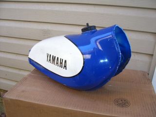 vintage yamaha ty250 1976 ty 250 aluminum gas tank ahrma trials mx motocross 3