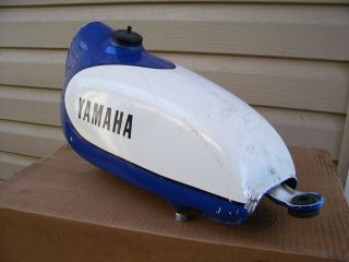 vintage yamaha ty250 1976 ty 250 aluminum gas tank ahrma trials mx motocross 4