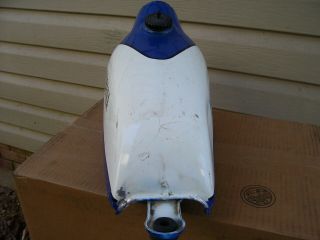 vintage yamaha ty250 1976 ty 250 aluminum gas tank ahrma trials mx motocross 6