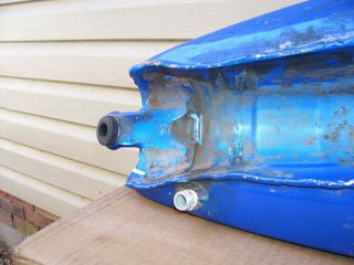 vintage yamaha ty250 1976 ty 250 aluminum gas tank ahrma trials mx motocross 9