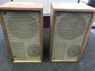 Vintage Acoustic Research Ar - 2a Speakers,