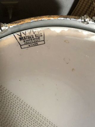 Vintage Ludwig Marching Snare Drum 5