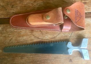 Vintage Rocky Mountain Pac - Saw With Leather Sheath