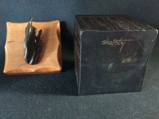 Vintage Bronze Box with Sculpture on Top Signed Chris and Pat Shatsby 4