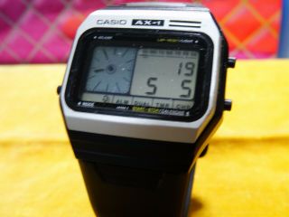 VINTAGE CASIO 1982 MELODY CALENDAR (118) AX - 1 REPLACED BAND NOS 2