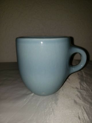 Vintage Russel Wright Iroquois Casual China Coffee Mug Ice Blue