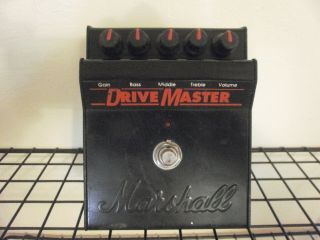 Vintage Marshall Drivemaster Pedal (battery Cover Missing)