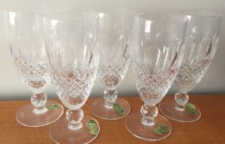 Vintage Five (5) Waterford Crystal Colleen Short Stem Champagne Glasses 2
