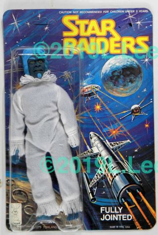 Vintage 1977 Tomland Industries Ltd.  Toys Star Raiders Rare Tago Moc Alien