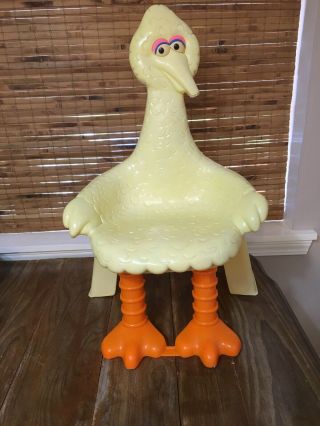 Vtg 1979 Knickerbocker Big Bird Sesame Street Chair Htf