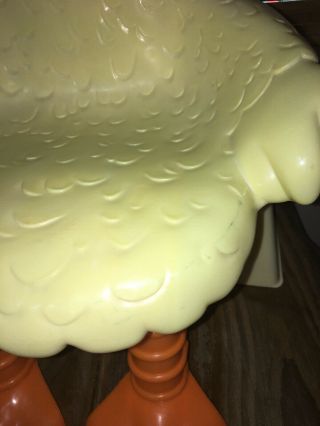 Vtg 1979 Knickerbocker Big Bird Sesame Street Chair HTF 3