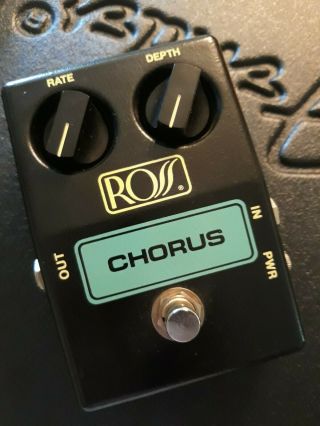 Vintage Ross Chorus Guitar Pedal -