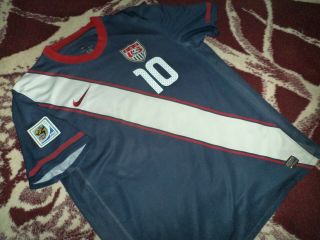 Jersey US Landon Donovan nike USA 2010 WC10 L shirt soccer USMNT vintage 8