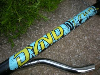 Old School Vintage BMX Freestyle Dyno Detour frame 1987 model and drain pipe pos 7