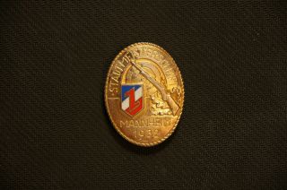 German Shooting Medal Badge Pin 1932