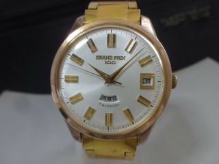Vintage 1964 Orient Automatic Watch [grand Prix 100] 100 Jewels