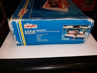 Sevylor aquarius a958.  9 x 7 pool inflatable mat vintage hard to find 3