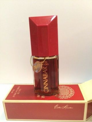 Vintage Estee Lauder Cinnabar Eau De Parfum Spray 50 Ml - In Unsealed Box