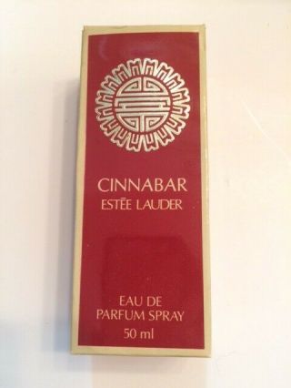 Vintage Estee Lauder CINNABAR Eau de Parfum Spray 50 ml - in Unsealed Box 3