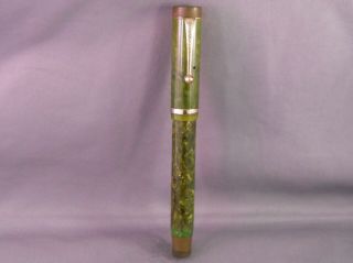 Parker Vintage Duofold Senior Jade Green Fountain Pen - - Extra - Fine Nib