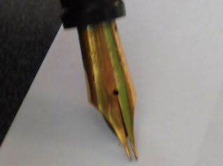 Parker Vintage Duofold Senior Jade Green Fountain Pen - - extra - fine nib 8