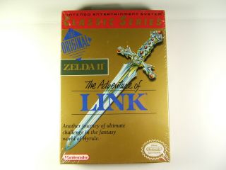 Zelda Ii: The Adventure Of Link (nintendo Nes,  1988) Game Factory Rare
