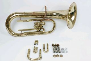 Vintage Holton Collegiate B601 Baritone Horn Elkhorn Wis