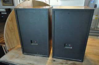 Vintage JBL L100 L - 100 Century Speaker Cabinets with Grills - NO Drivers 5